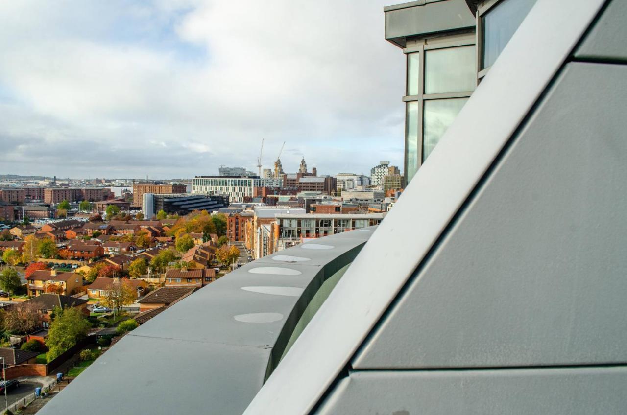 Penthouse In Liverpool City Centre - Free Parking - Balcony - By Happy Days Buitenkant foto
