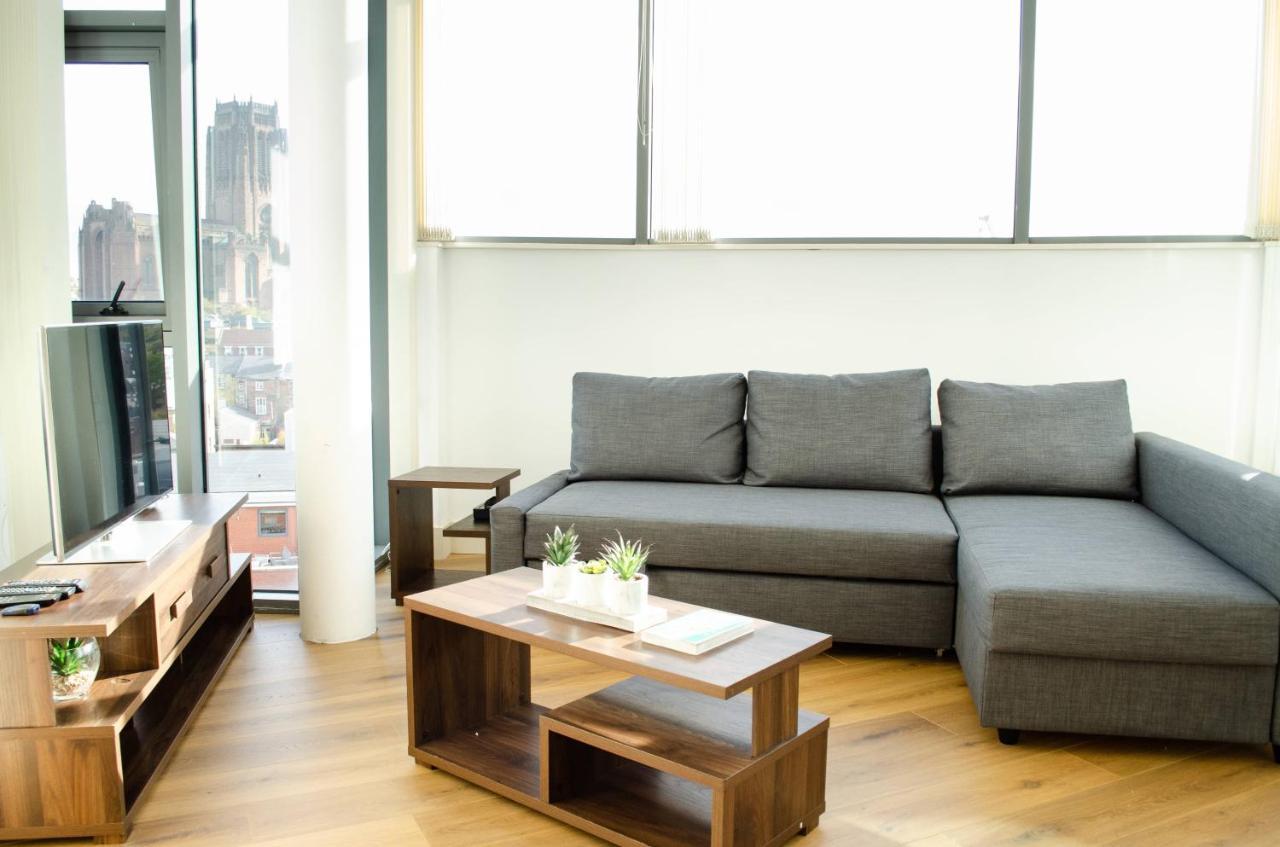 Penthouse In Liverpool City Centre - Free Parking - Balcony - By Happy Days Buitenkant foto