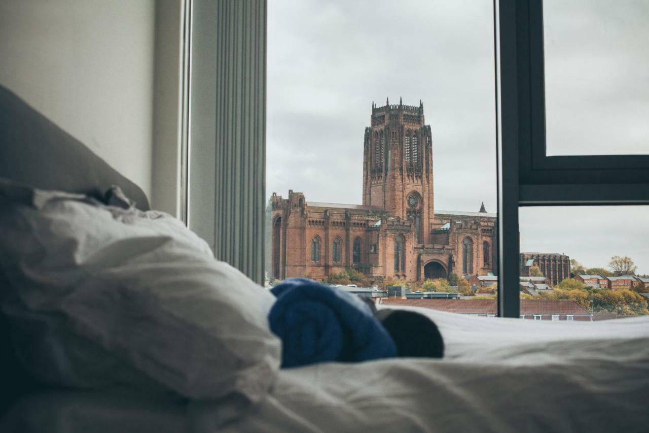 Penthouse In Liverpool City Centre - Free Parking - Balcony - By Happy Days Buitenkant foto